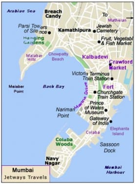 SW water mouth of Mumbai