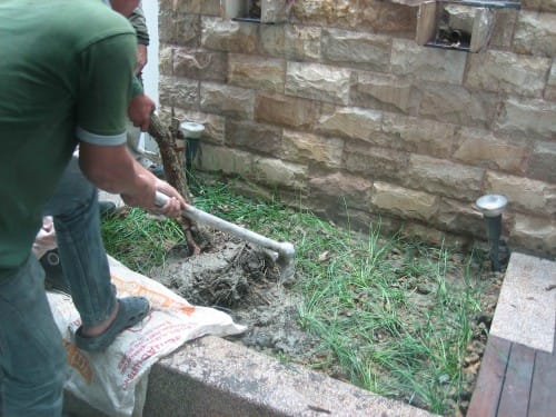 Amber Chia – Home – Workers removing Dried Tree and the Mud