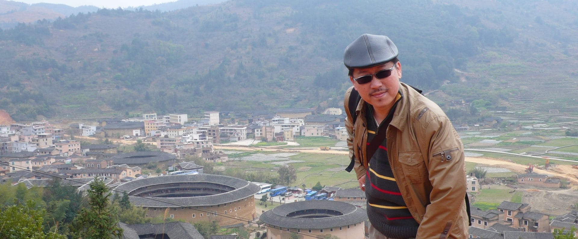 Master Soon at Fujian Earthern Structures, it is a type of Chinese rural dwellings of the Hakka and others in the mountainous areas in southeastern Fujian, China. They were mostly built between the 12th and the 20th centuries. Fujian Province of China 