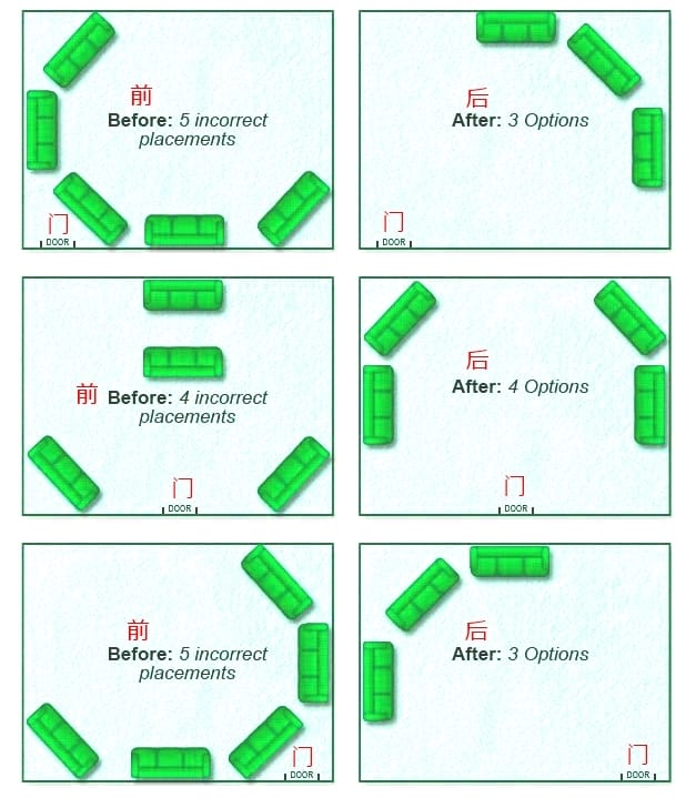 Sofa Feng Shui Arrangement