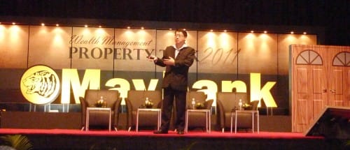 Master Soon Pointed Out A Few Serious Mistakes In Property Selection. MayBank, KLCC on 15 January 2011 