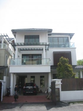 The frontage of Amber's House