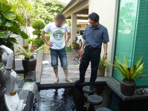 When Outdoor Water Fountain is built with elongated water flow; it turns into feng shui water dragon. By chance, it only provides 2 extream outcomes; very good or very bad. In this case, it tuned and became very bad to the property owner. Outdoor water fountain could enrich your life or impoverish your family as a whole.