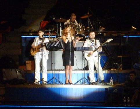 Russian Singer In An Imperialistic Chinese Cultural Show During My China Visit Feb 2012